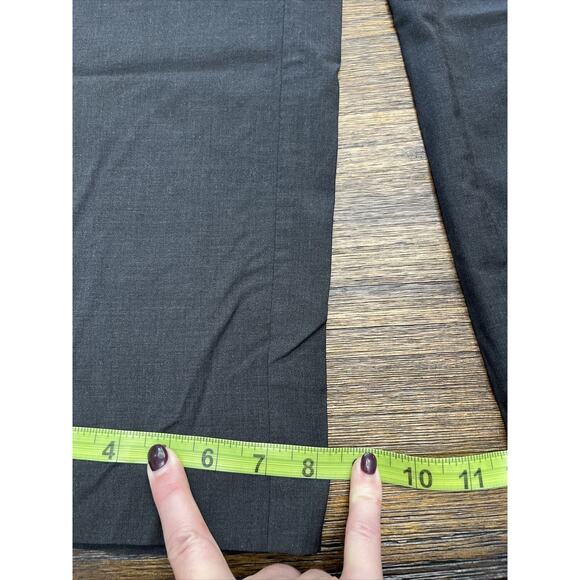 Trina Turk Women’s Charcoal Dress Pants Size 6 Straight Leg - Picture 3 of 10